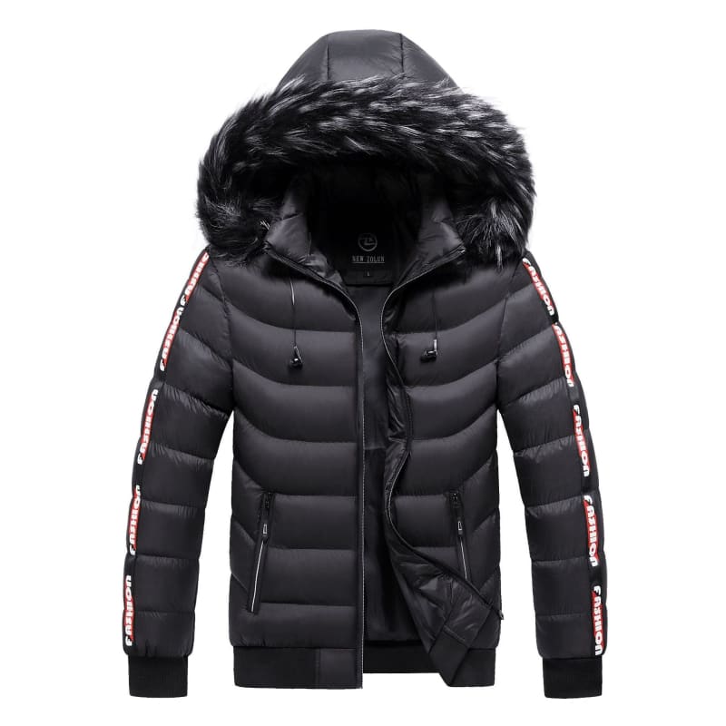 Chaqueta acolchada con capucha y forro para hombre de Forth