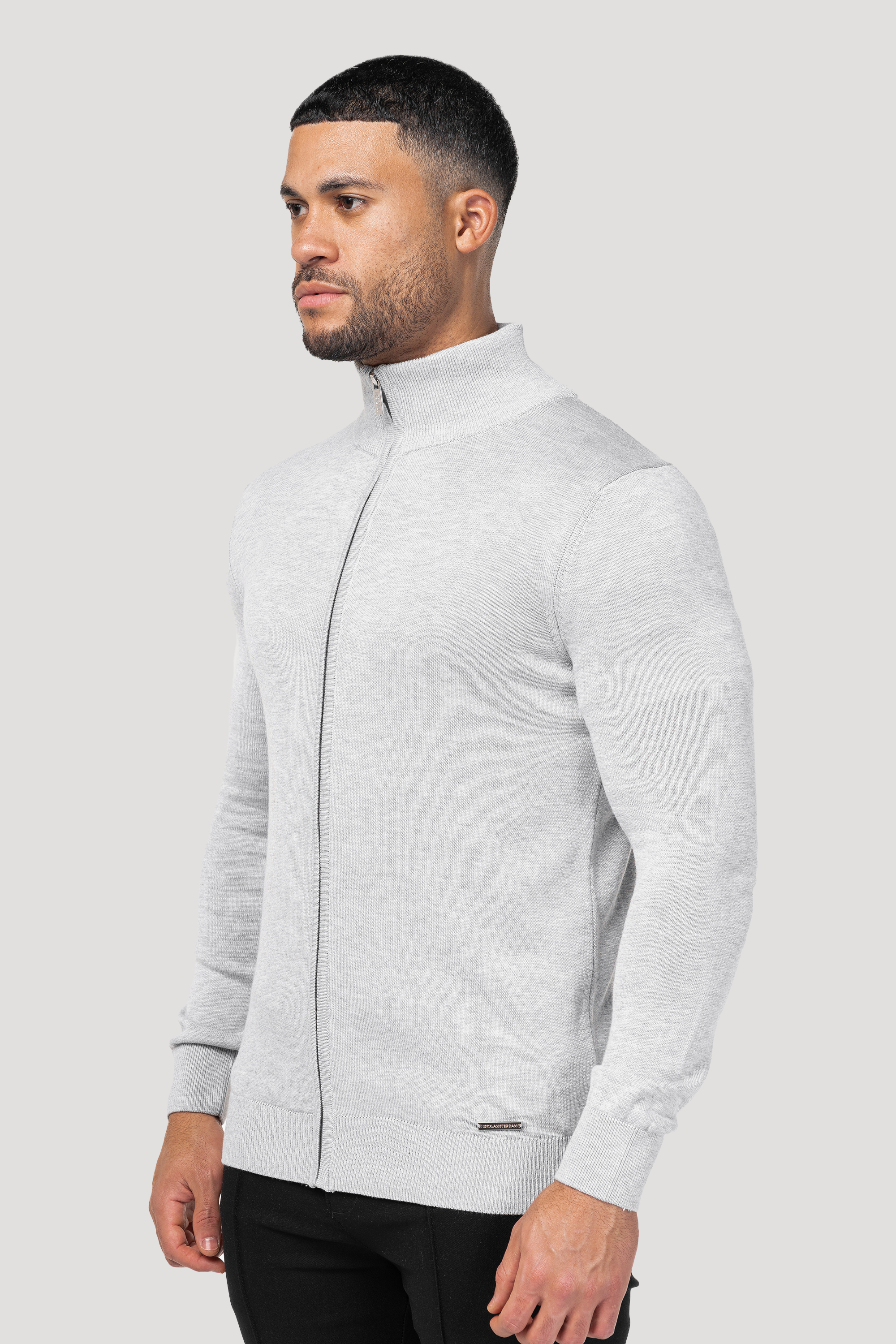 Chaqueta casual Positano Forth para hombre gris
