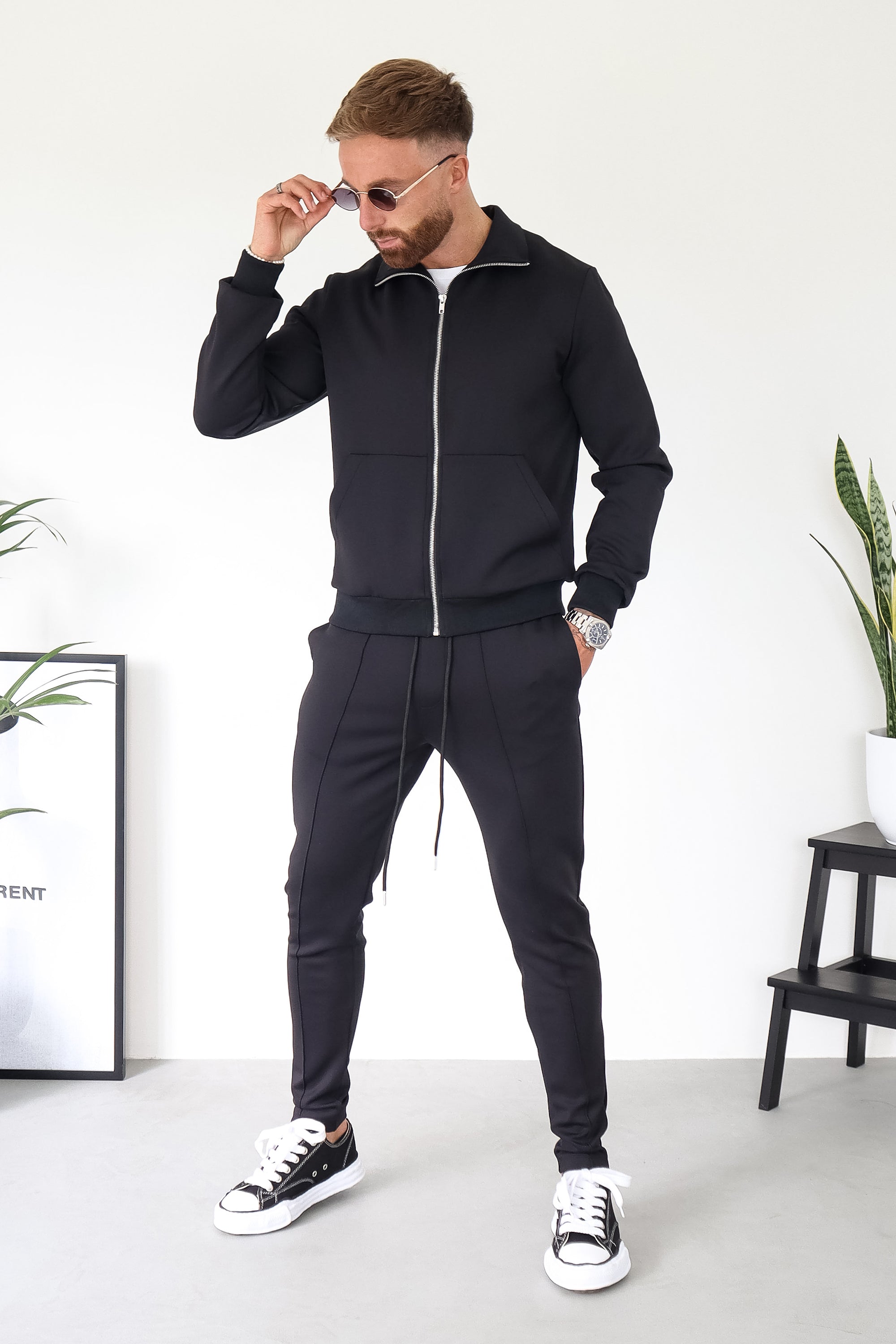 Chaqueta Varese Forth para hombre negra