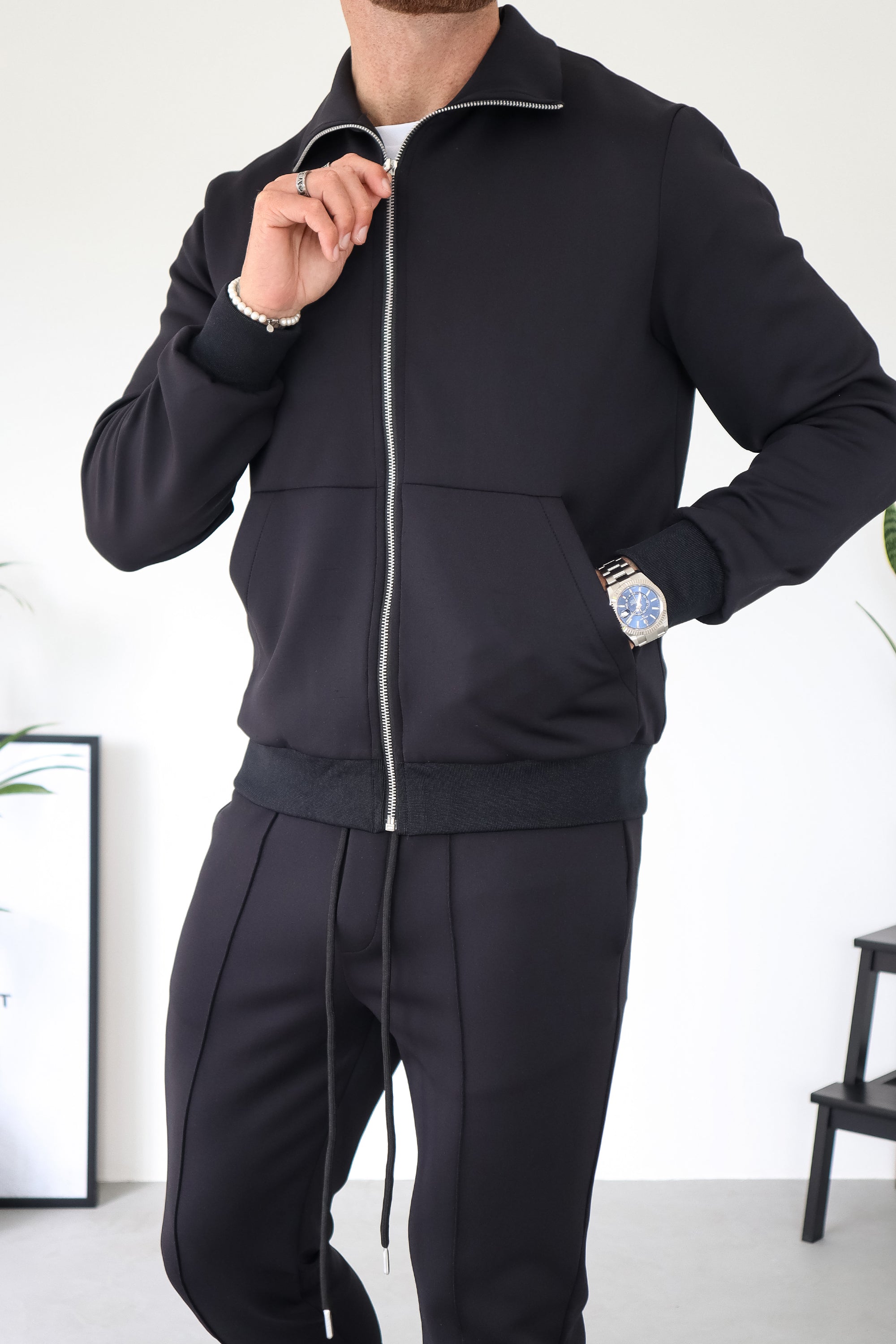 Chaqueta Varese Forth para hombre negra