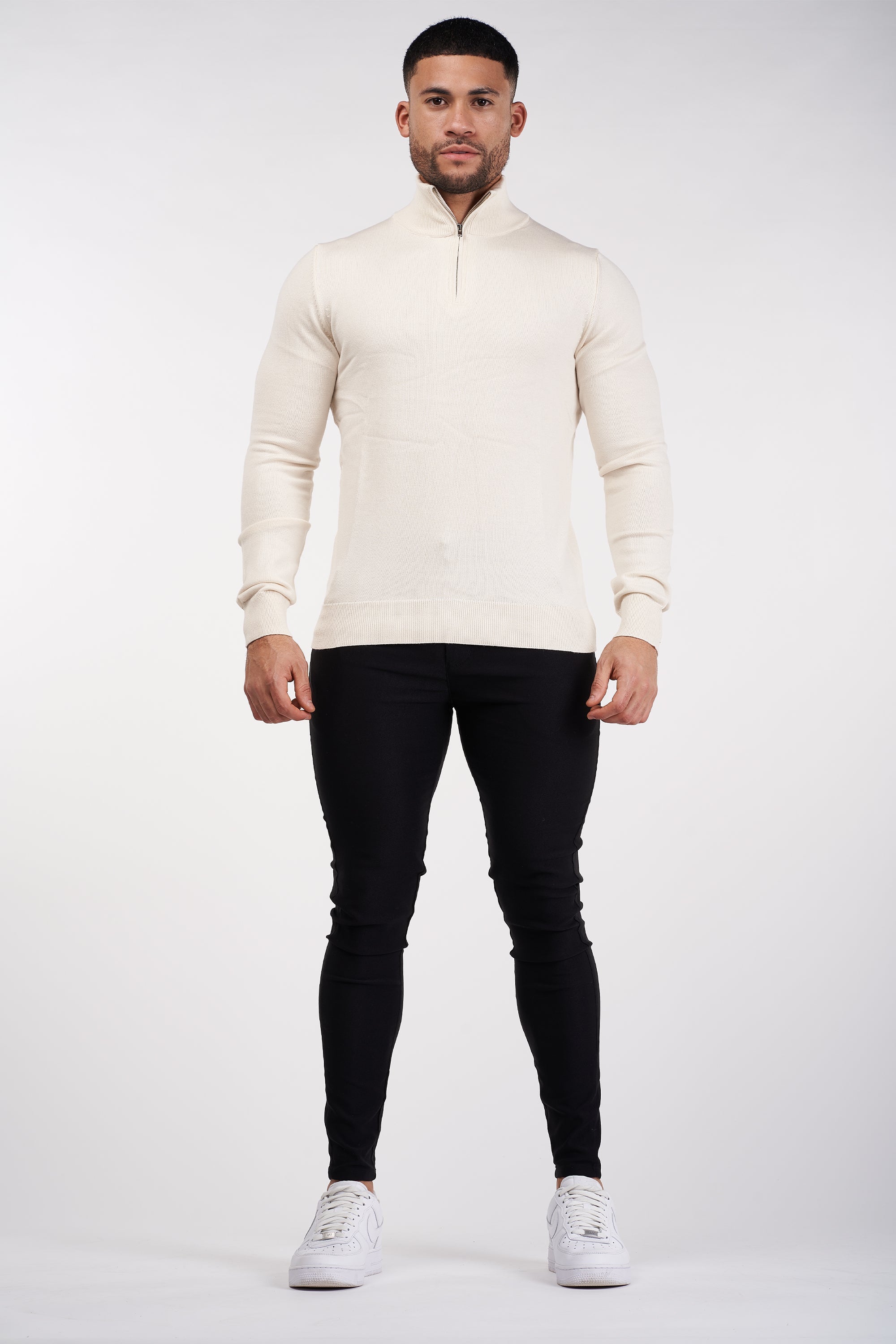 Suéter de punto de merino de cuello alto Forth