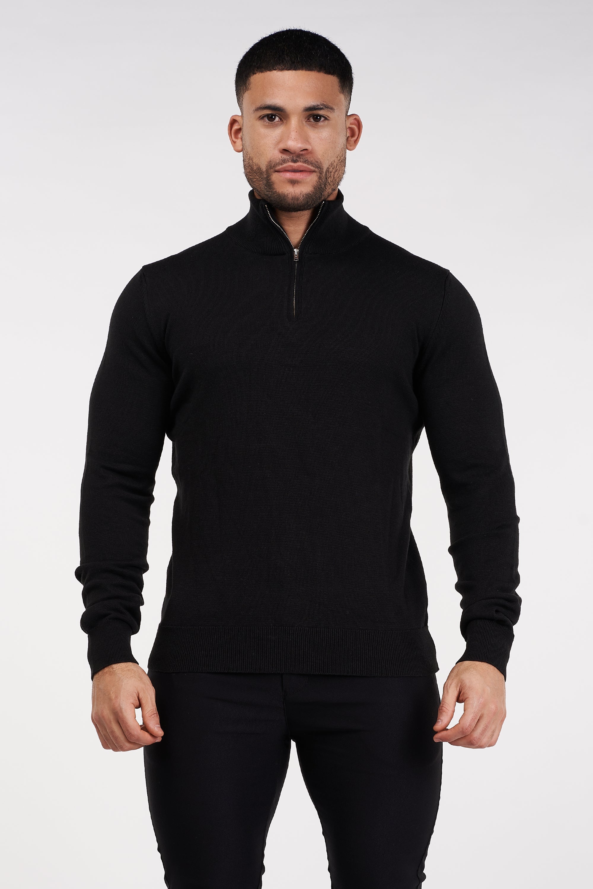 Suéter de punto de merino de cuello alto Forth