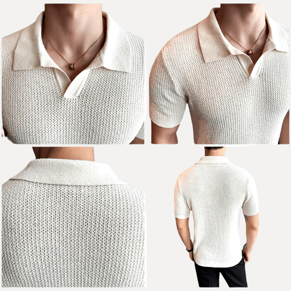 Polo de tricot para hombre Forth