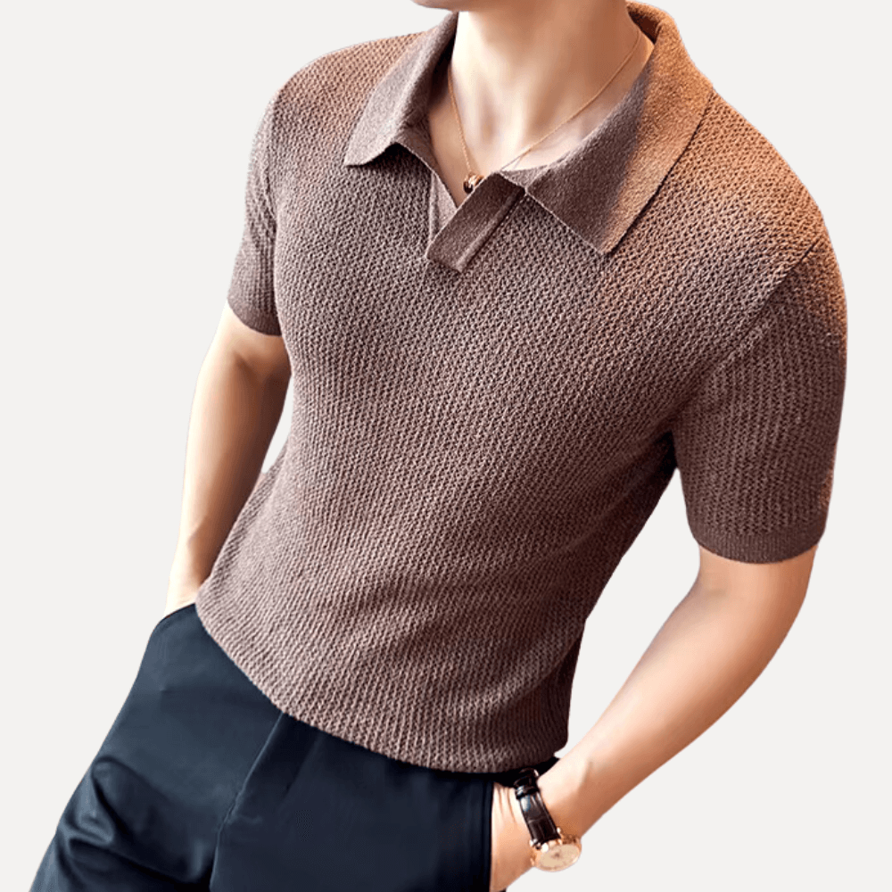 Polo de tricot para hombre Forth