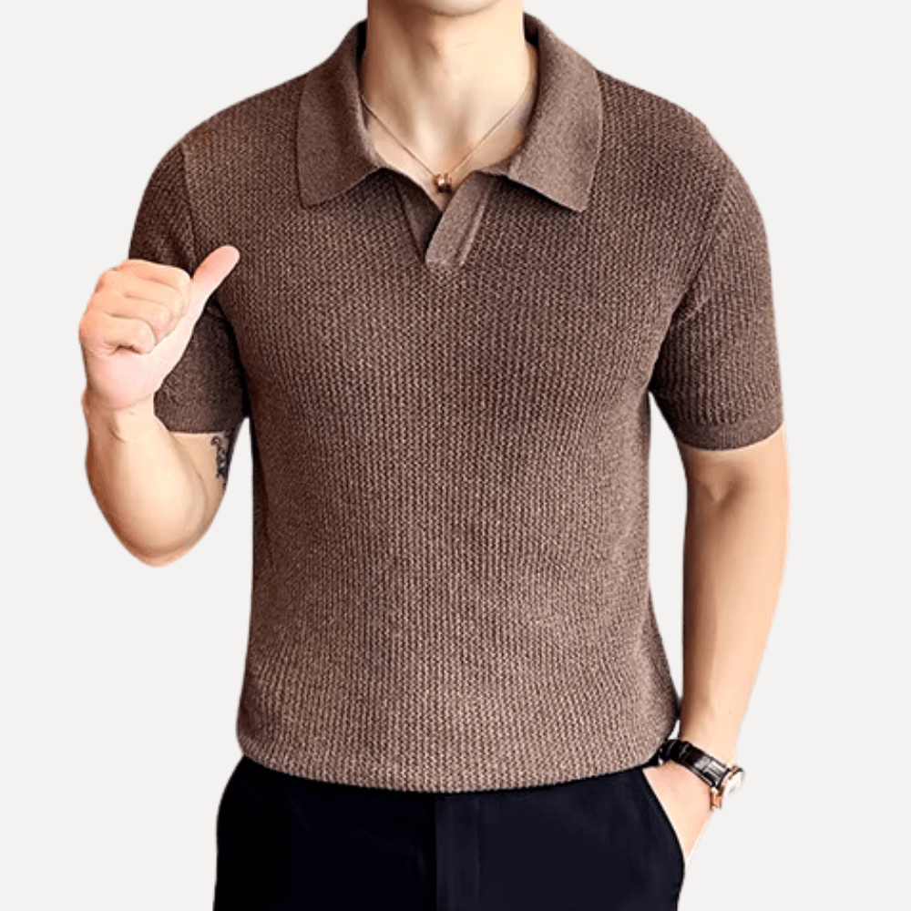 Polo de tricot para hombre Forth