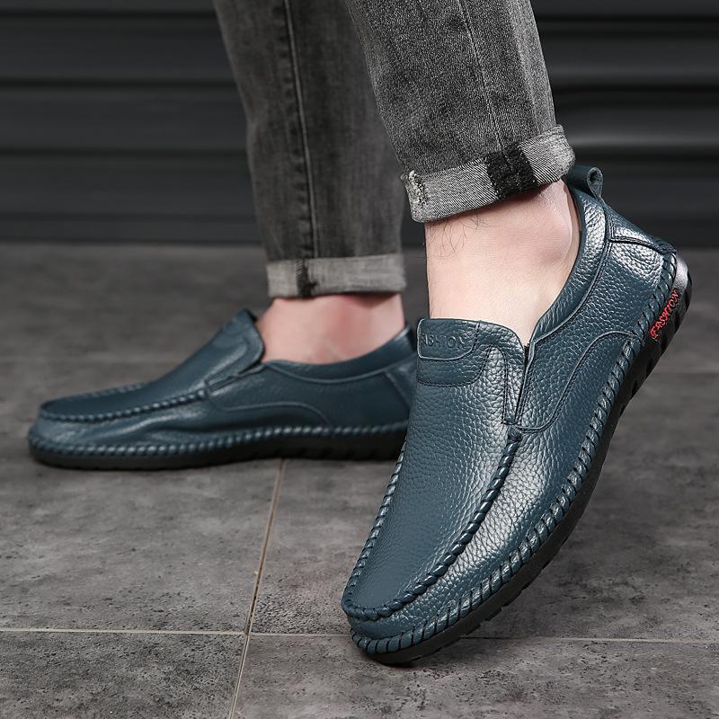 Mocasín de cuero premium Forth para hombre