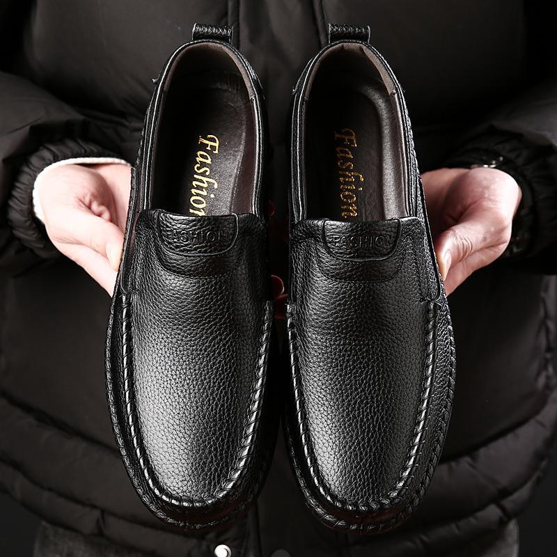 Mocasín de cuero premium Forth para hombre