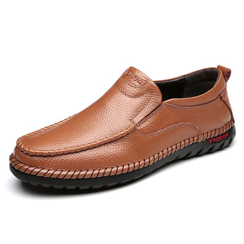 Mocasín de cuero premium Forth para hombre