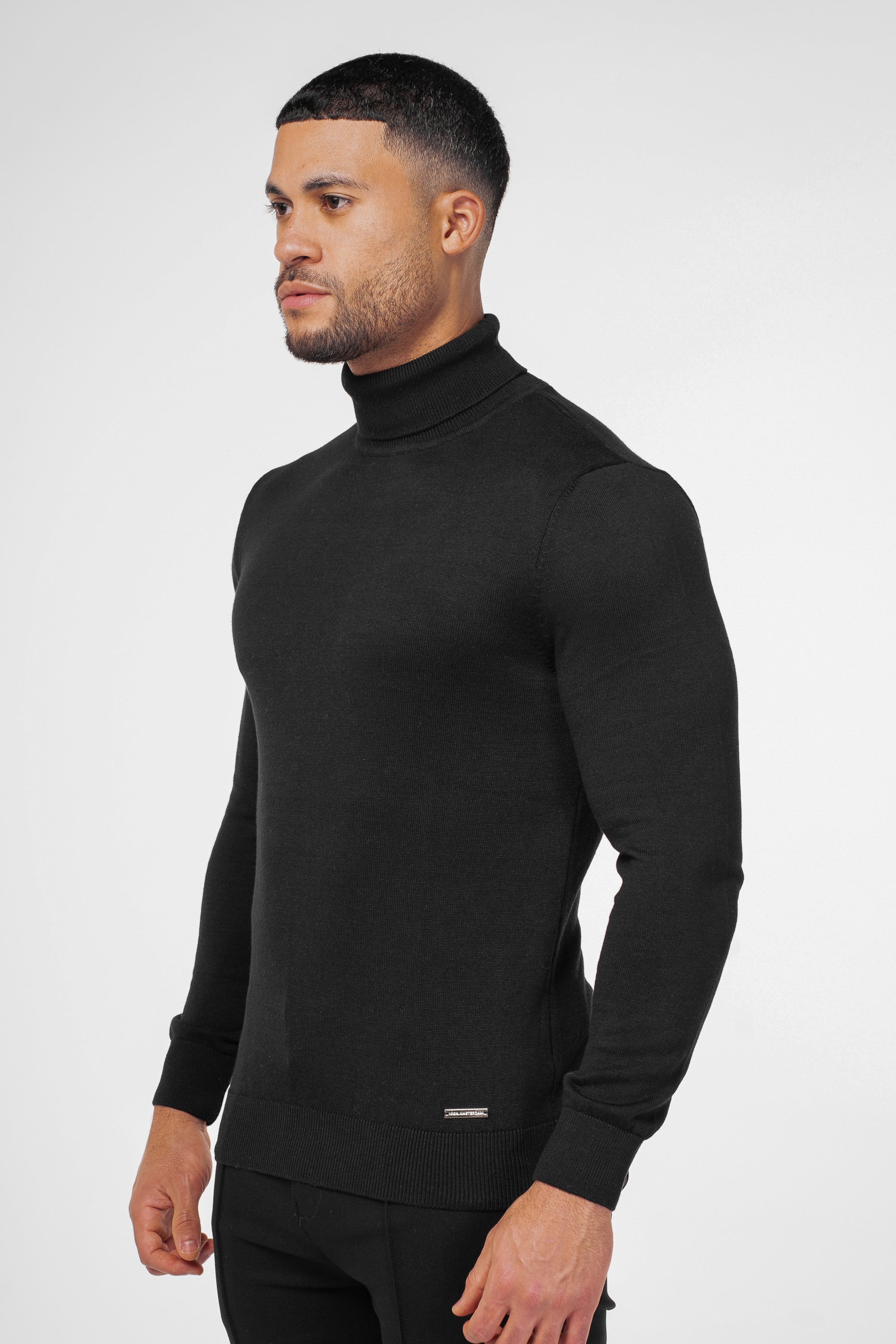 Suéter negro para hombre Forth 