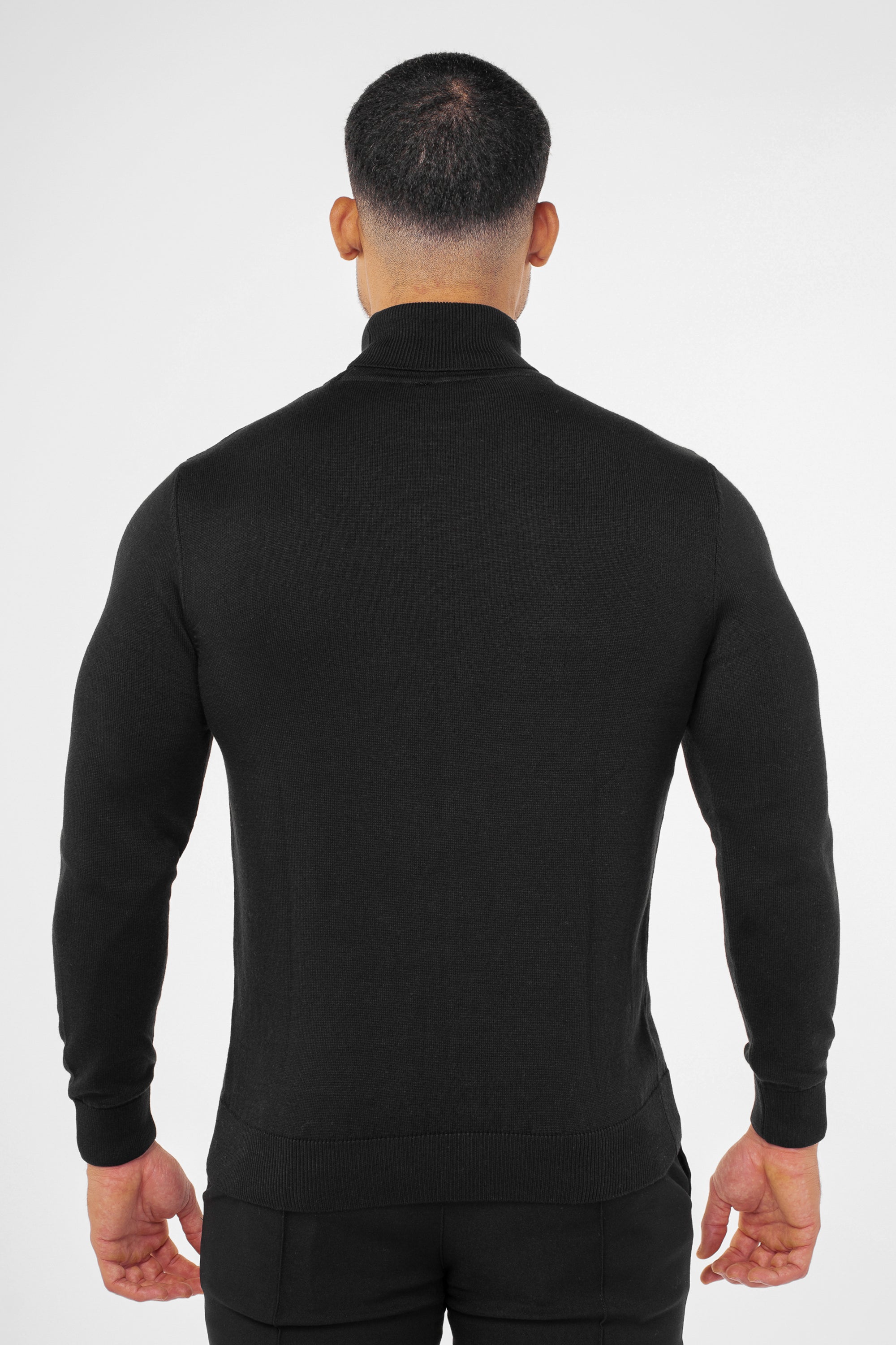 Suéter negro para hombre Forth 
