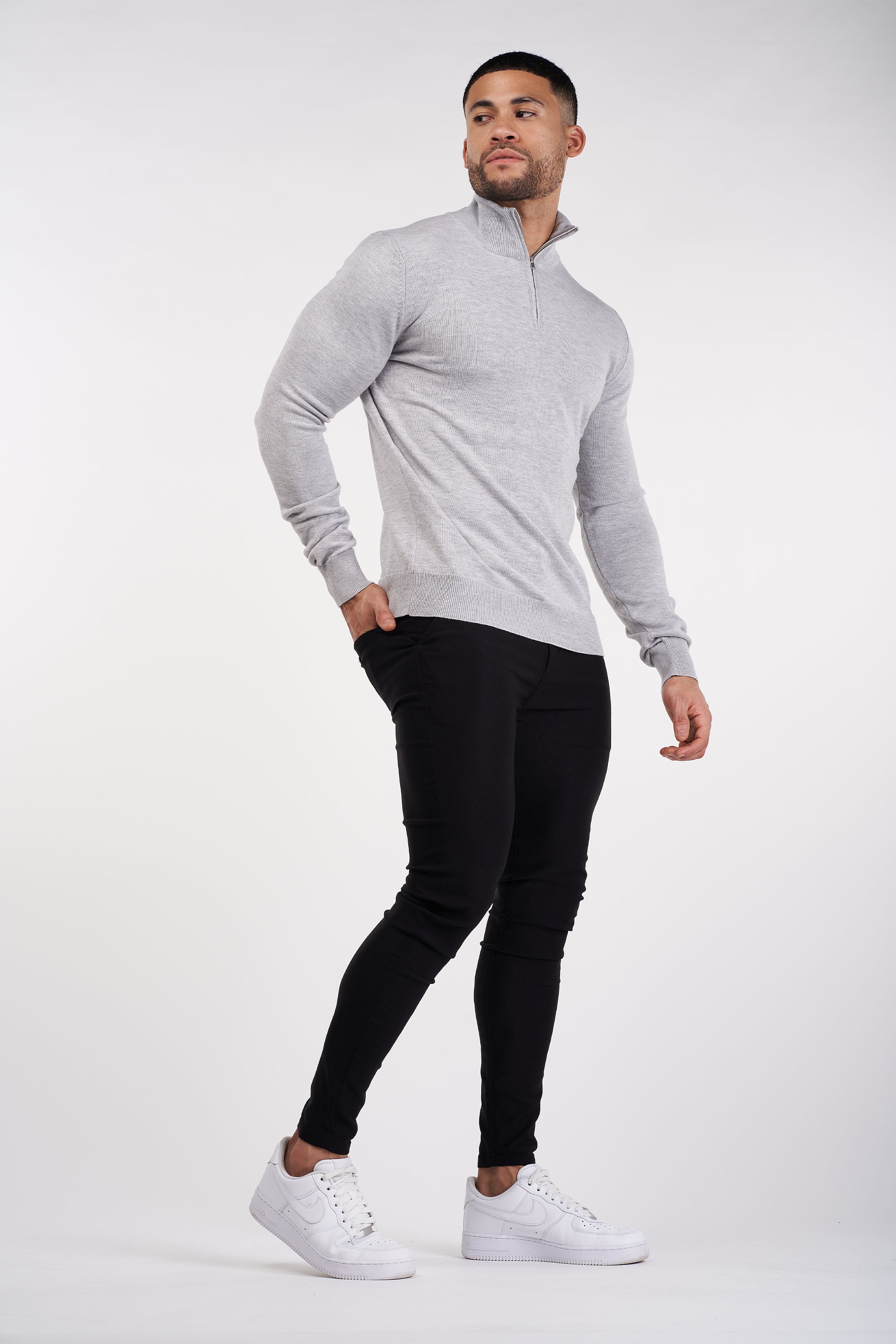 Suéter Santorini Forth para hombre gris