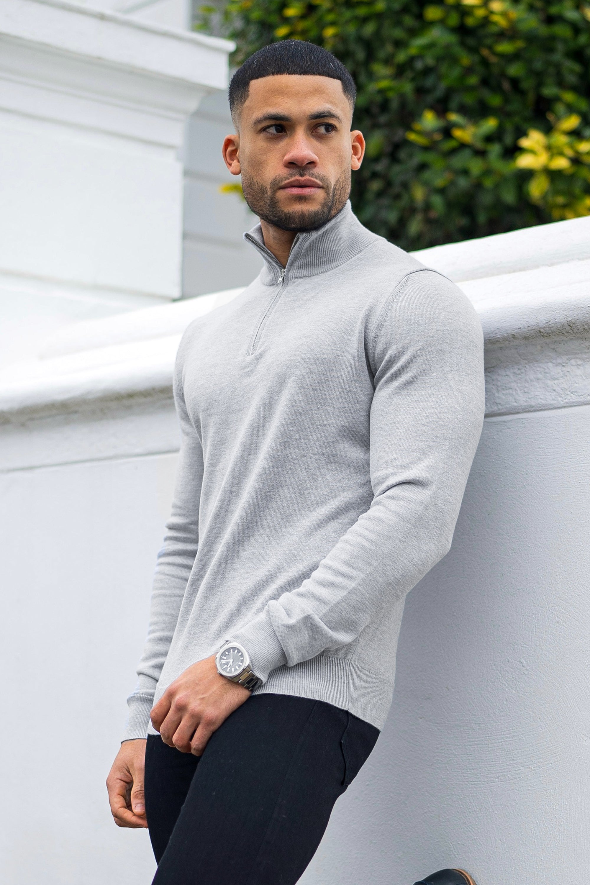 Suéter Santorini Forth para hombre gris