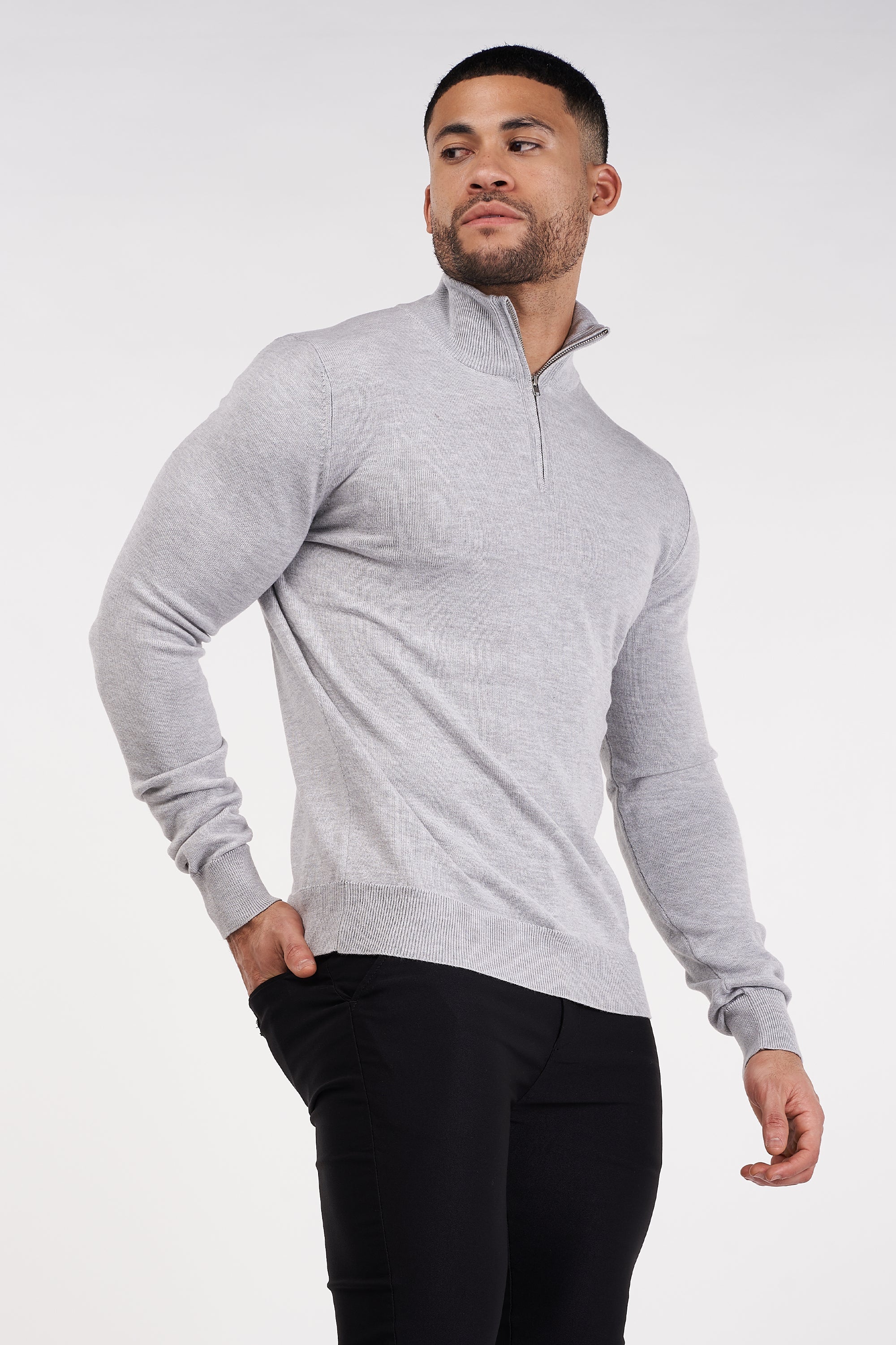 Suéter Santorini Forth para hombre gris
