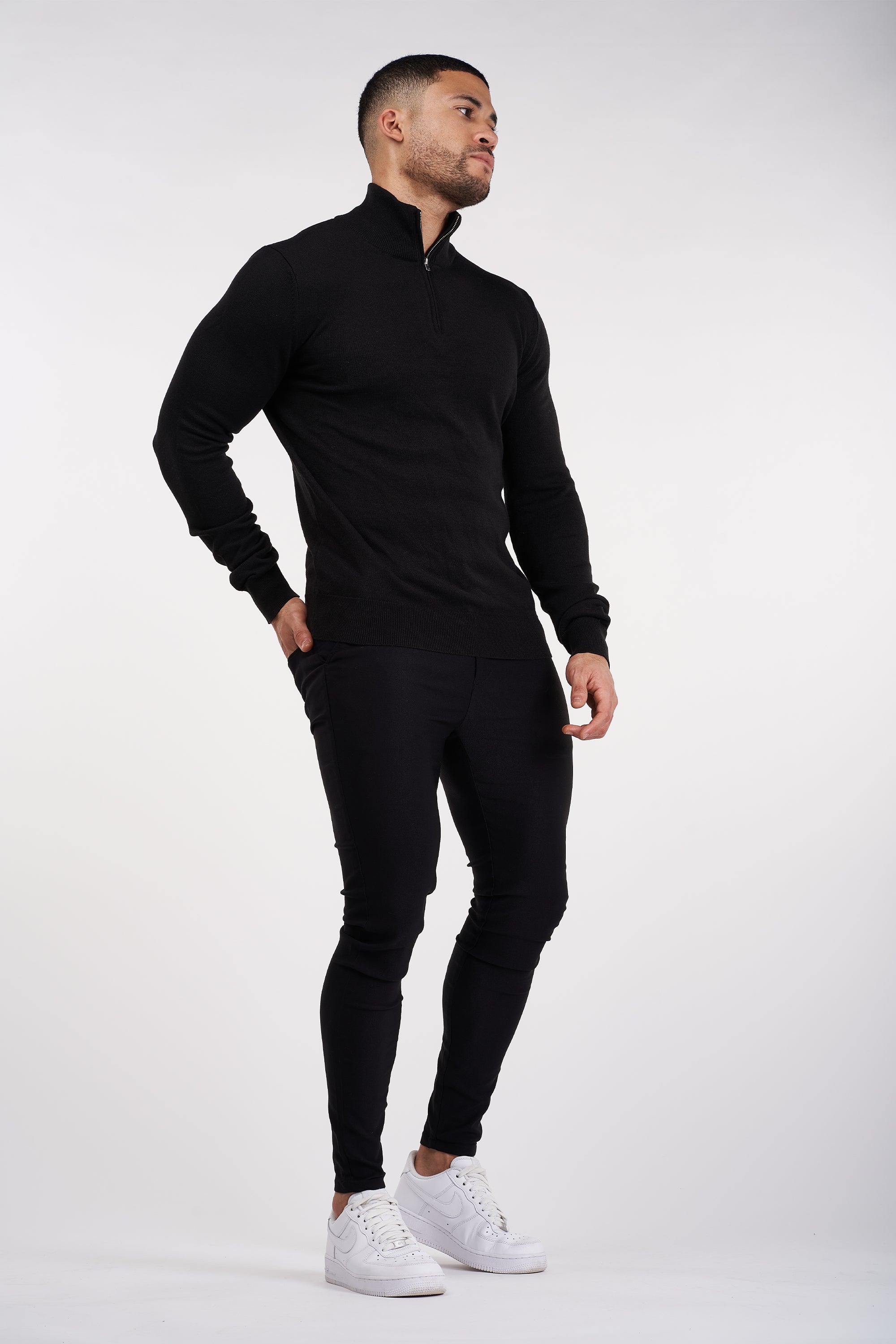 Santorini Forth Men's Sweater Black
