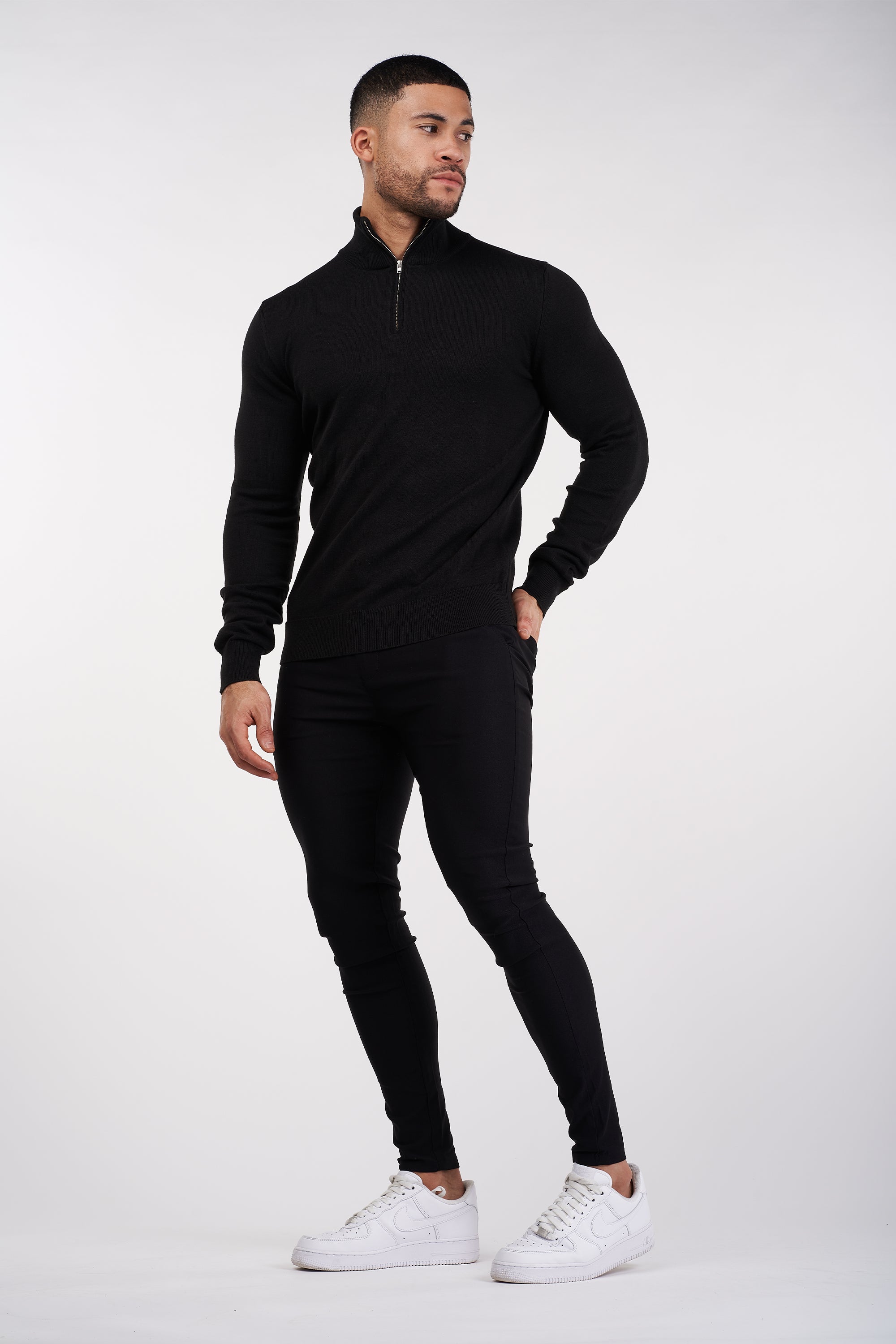 Santorini Forth Men's Sweater Black