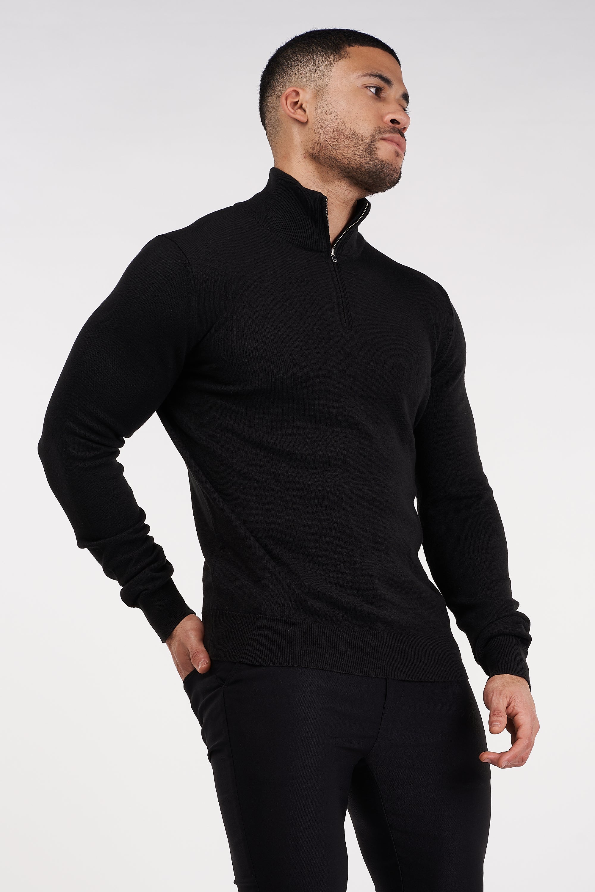 Santorini Forth Men's Sweater Black