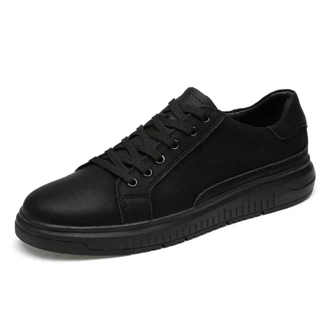 Zapatillas Forth de cuero negro para hombre