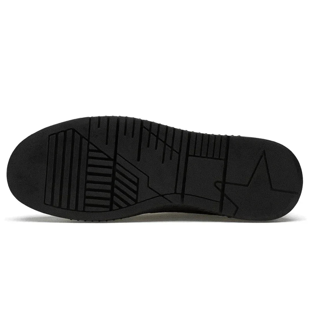 Zapatillas Forth de cuero negro para hombre